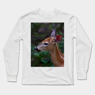 Fawn - White-tailed Deer Long Sleeve T-Shirt